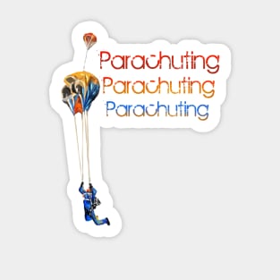 Parachuting Sticker